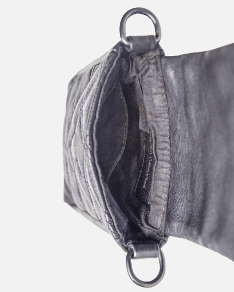 Convenience and Luxury - Soft, Quilted Diamond Pattern Leather Cellphone Purse