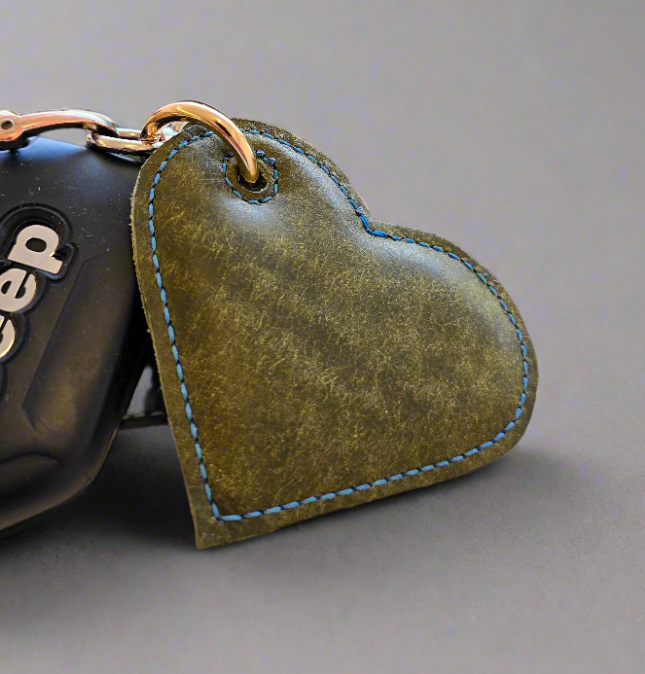 CASMERA Leather Keychain Charm
