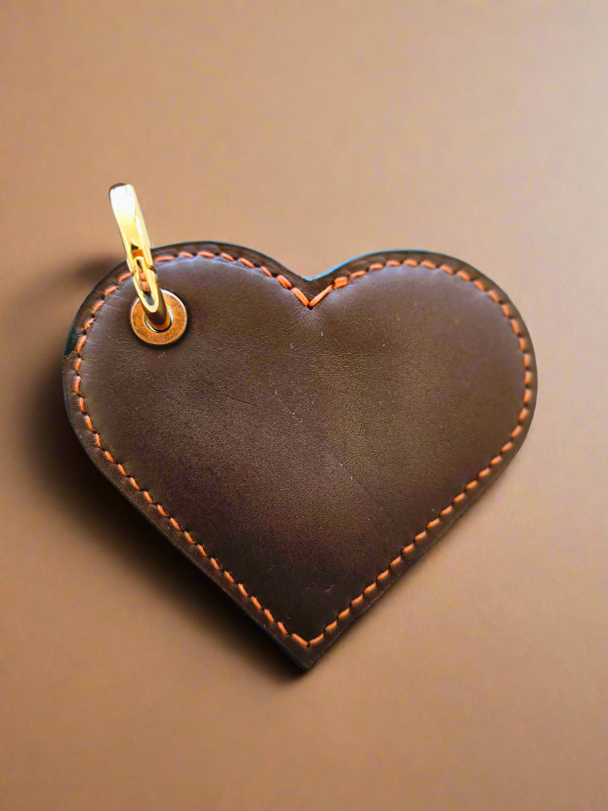 CASMERA Leather Keychain Charm