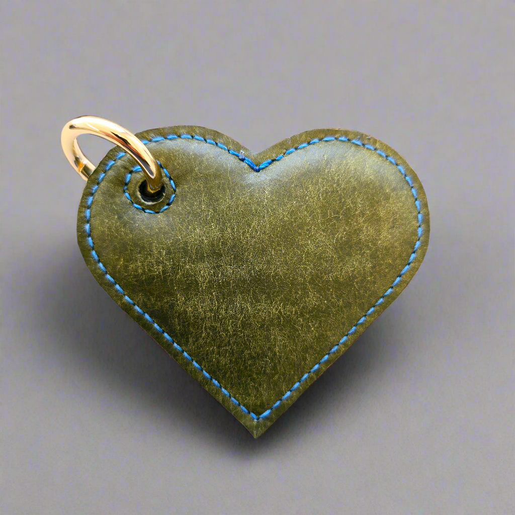 CASMERA Leather Keychain Charm