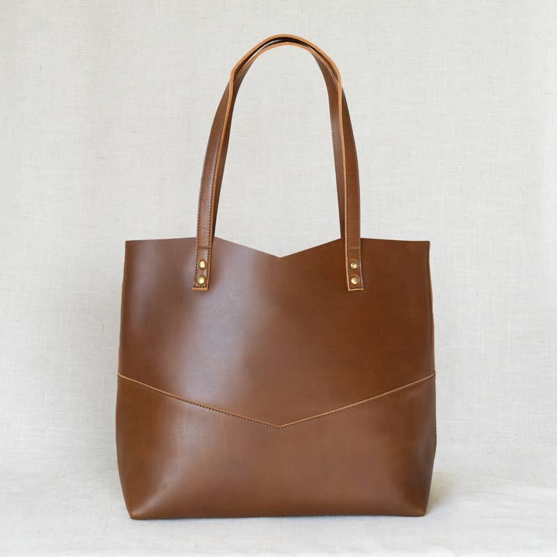Everyday Luxury – Handcrafted Full-Grain Leather Tote
