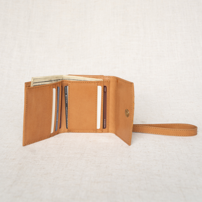 Suri Woven Leather Wallet - Premium Handwoven Leather Everyday Essential