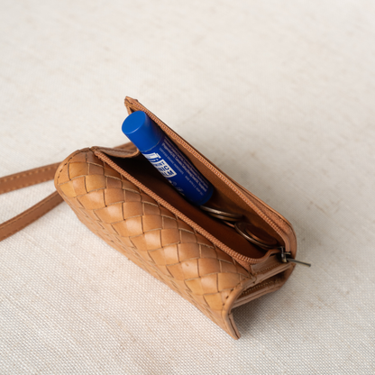 Suri Woven Leather Wallet - Premium Handwoven Leather Everyday Essential