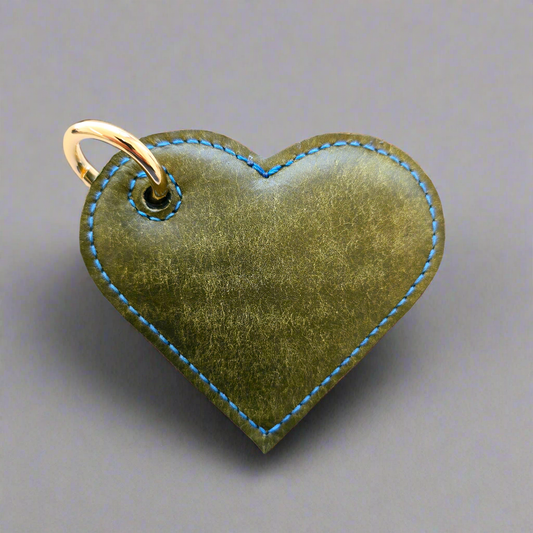 CASMERA Leather Keychain Charm